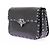 Valentino Garavani Bolso "Guitar Rockstud" negro de cuero - vista 5
