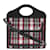Borsa Mini Pocket Burberry Nero Rosso  - vista 1