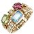 Bulgari Anillo de banda de múltiples piedras Bvlgari Allegra