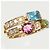 Bulgari Anillo de banda de múltiples piedras Bvlgari Allegra - vista 5