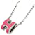 Hermès HERMES Pop Ash Mini Halskette Rosa H Damen Silber Pink  - vista 1