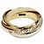 Anello Cartier Trinity in oro tricolore D'oro