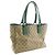 Gucci GG Canvas Tote Bag Beige Grün - Ansicht 3