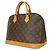 Borsa Alma Louis Vuitton Marrone Monogramma - vista 3