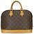 Borsa Alma Louis Vuitton Marrone Monogramma - vista 4