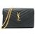 Portafoglio a catena Cassandra Saint Laurent Paris Nero