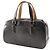 Louis Vuitton Shelton Monogram Mat Grigio Marrone Grigio antracite - vista 3
