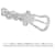Collier Inflexible Boucle Cellier Hermès Argenté  - vue 10