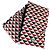 Cachecol/Pashmina Re-Nylon acolchoado Prada Preto Branco Vermelho