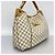 Borsa a Spalla Galliera GM Damier Azur di Louis Vuitton Bianco - vista 2