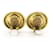 Orecchini a clip vintage Chanel Coco Mark D'oro - vista 4