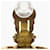 Orecchini a clip vintage Chanel Coco Mark D'oro - vista 5