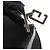 Gucci Nylon Canvas Schultertasche Schwarz - Ansicht 9