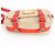 Bolsa de Ombro Louis Vuitton Antigua Besas PM Vermelho Bege - vista 6