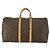 Borsa Keepall Louis Vuitton in tela Monogram 55 Marrone