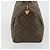 Borsa Keepall Louis Vuitton in tela Monogram 55 Marrone - vista 4