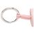 Ring Portachiavi charm Carmen di Hermès in rosa - vista 3