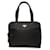 Bolso tote con placa de logo triangular Prada Negro  - vista 1