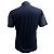 Ermenegildo Zegna Camicia a maniche corte a pannelli Z Zegna in cotone blu navy - vista 3