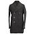 Rick Owens Double-Breasted Peacoat in Dark Grey Wool