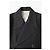 Rick Owens Double-Breasted Peacoat in Dark Grey Wool - view 10