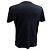 T-shirt girocollo Prada in cotone nero - vista 3