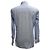 Ermenegildo Zegna Camicia a maniche lunghe con bottoni Z Zegna stampata in cotone azzurro - vista 3