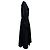 Abito camicia midi a maniche lunghe Elenor in cotone nero di Tory Burch - vista 2