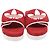 Adidas x Gucci Monogramm-Slides aus roter Baumwolle - Ansicht 2