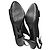 Timeless Décolleté Slingback in satin nero con perle e fiocco di Chanel - vista 6