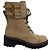 Mallory Combat Stiefeletten aus beigem Wildleder von See by Chloé
