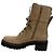 Mallory Combat Stiefeletten aus beigem Wildleder von See by Chloé - Ansicht 4