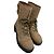 Mallory Combat Stiefeletten aus beigem Wildleder von See by Chloé - Ansicht 5