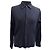 Camicia a maniche lunghe con bottoni Prada in cotone blu navy