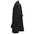 Rick Owens Double-Breasted Peacoat in Black Wool - view 2