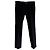 Pantaloni in velluto a coste neri in cotone di Dolce & Gabbana Nero