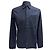 Camicia a maniche lunghe con bottoni in cotone blu navy a stampa vichy Jil Sander