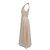 Cassy Midi Kleid aus rosa Polyester von Sandro Paris Pink Angeln - Ansicht 2