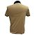 Polo a maniche corte Prada in cotone marrone - vista 3