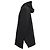 Giacca parka con cappuccio in cotone nero Fishtail di Rick Owens DRKSHDW - vista 2