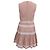 Vestido Mini Red Valentino en Algodón Rosa Castaño - vista 3