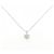 Autre Marque Collar de diamante en oro blanco Au750 Plata