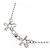 Autre Marque Collana a forma di fiore in oro bianco Au750 Argento - vista 3