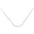 Autre Marque Collana con diamanti Au750 Argento