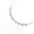 Autre Marque Collana con diamanti Au750 Argento - vista 3