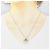 Autre Marque Collana in diamante in oro bianco Au750 Argento - vista 6