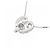Autre Marque Collana in diamante in oro bianco Au750 Argento - vista 4