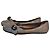 Bailarinas Miu Miu de cuero gris talla 37