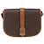 Céline Celine Vintage Macadam Canvas et Cuir Marron