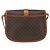 Céline Celine Vintage Macadam Canvas et Cuir Marron - vue 2